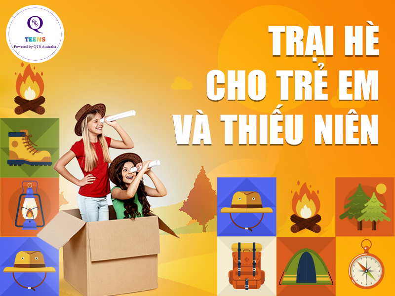Trại hè cho trẻ em và thiếu niên - giải pháp cho trẻ nghiện điện thoại
